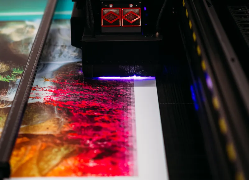 UV printing and manufacturing