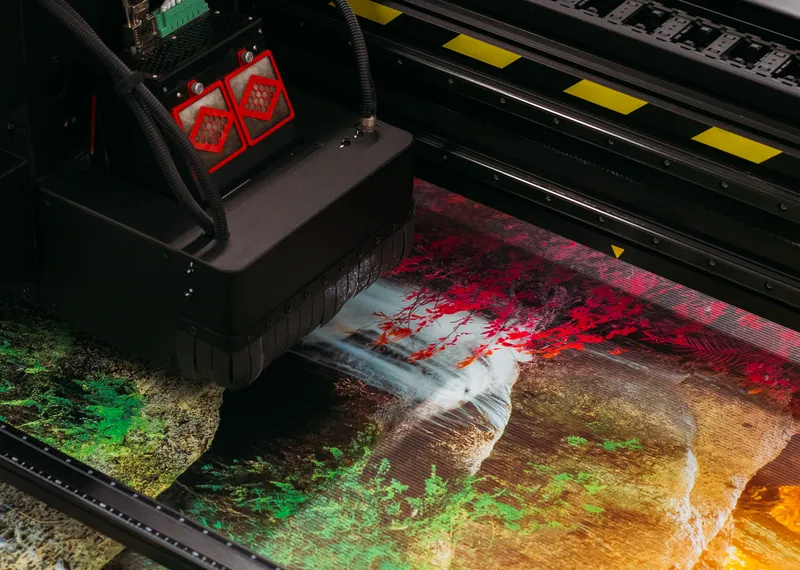 Large format printing equipment